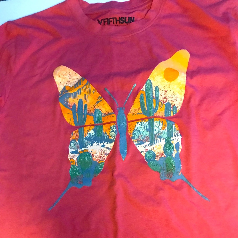 Desert butterfly shirt
